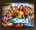 The Sims 4 DESK ART Gaming Office Mouse Pad 9.4"x7.9"