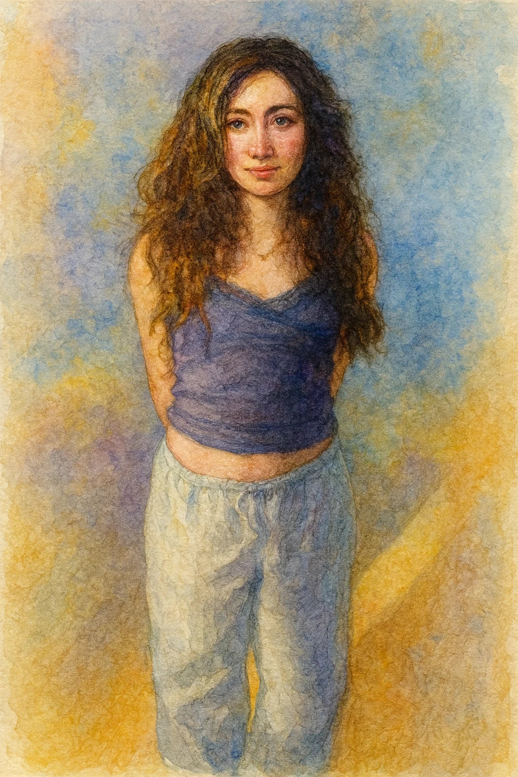 Custom Watercolor Painting: Personalized Portrait Art (Painting from Photo)