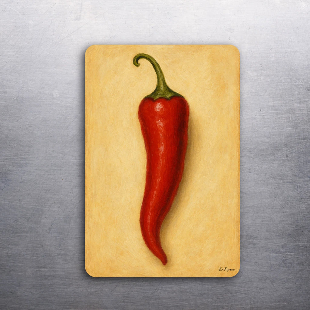 3x2 Chili Pepper Peppers Art D.Romeo Kitchen Food Fridge Magnet Magnets - Choose