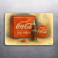 3x 2 Vintage Style Coca-Cola Art Fridge Refrigerator Race Car Magnet (D.Romeo)