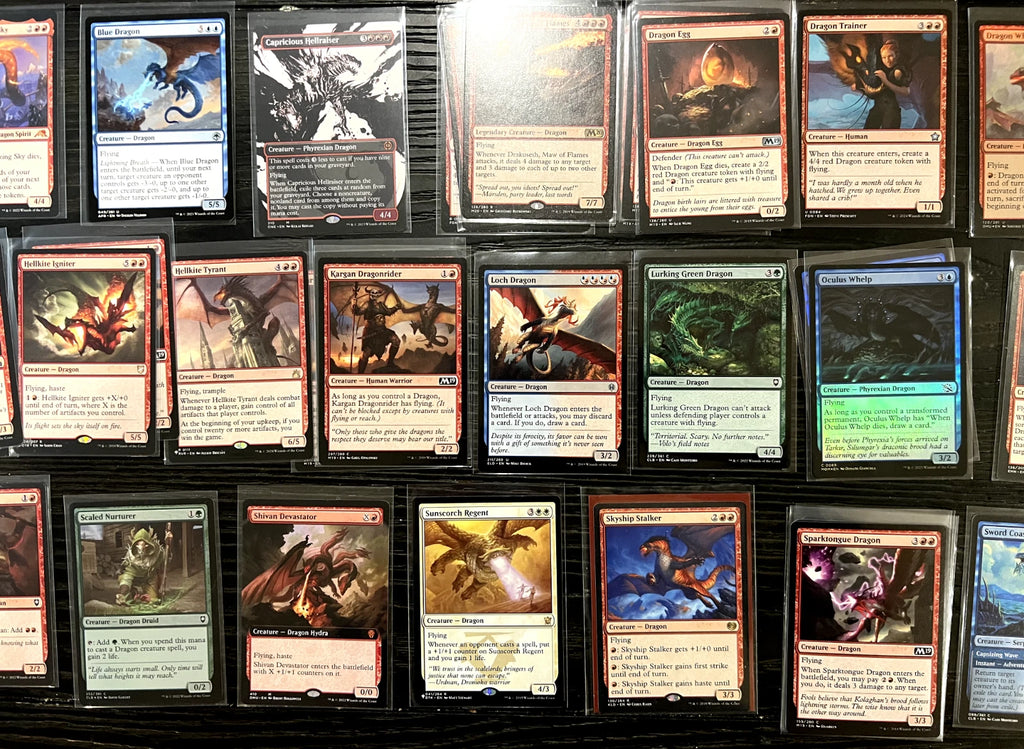 Commander Deck Builder (Dragon Dragons) Magic The Gathering MTG Singles