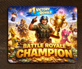 Fortnite Victory Battle Royale #1 DESK ART Gaming Office Mouse Pad 9.4"x7.9"
