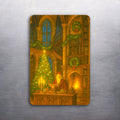 3x 2 Harry Potter Dumbledore's Office Christmas Fridge Refrigerator Magnet