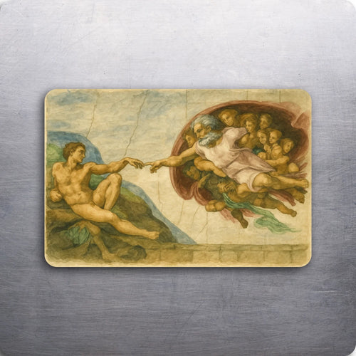 2 x 3 The Sistine Chapel ceiling Michelangelo Renaissance Refrigerator Magnet