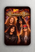 3x2 Vintage 80's Headbangers Ball Metallica Slash MTV Fridge Refrigerator Magnet